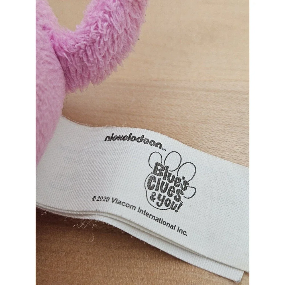 Nickelodeon Blues Clues and You Magenta Plush Small Pink Spotted Puppy Dog 2020